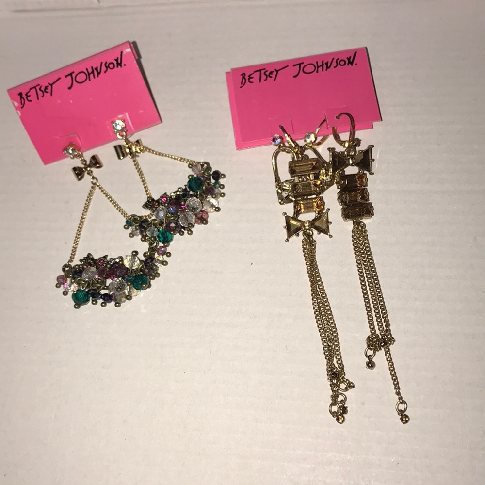 Bundle Deal: Betsey Johnson earrings